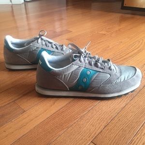 Saucony Originals Jazz Low Pro Sneakers Grey/Teal